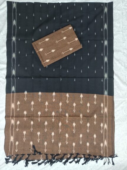 Ikkat Cotton Dress Material (IKTD034)