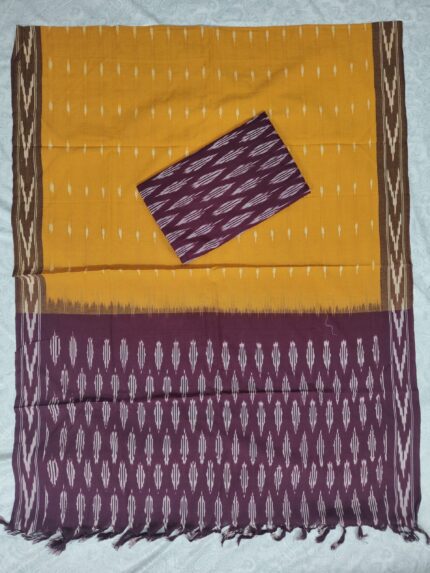 Ikkat Cotton Dress Material (IKTD037)