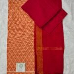 Cotton Printed Dress Material with Mangalagiri Duppata