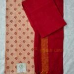 Cotton Printed Dress Material with Mangalagiri Duppata