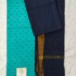 Cotton Printed Dress Material with Mangalagiri Duppata