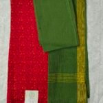 Cotton Printed Dress Material with Mangalagiri Duppata