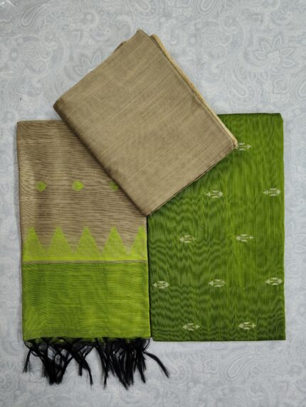 Khadi Silk Dress Material Set (DNO0001)