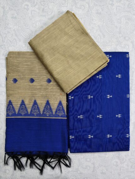 Khadi Silk Dress Material Set (DNO0009)