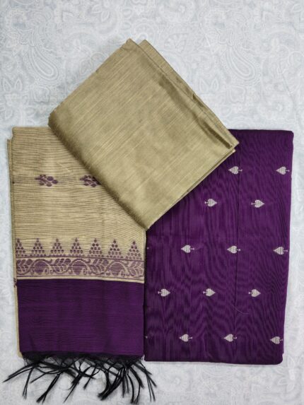 Khadi Silk Dress Material Set (DNO0023)