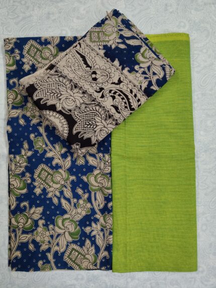 Kalamkari Cotton Dress Material (DNO0034)