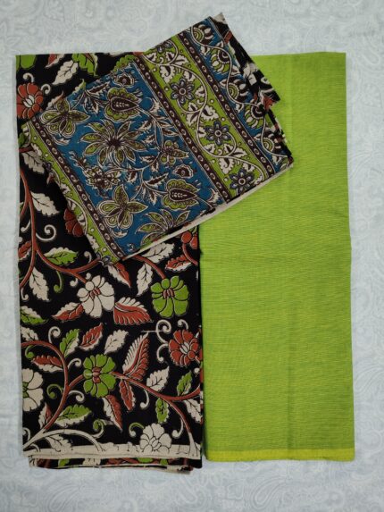 Kalamkari Cotton Dress Material (DNO0036)