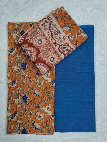 Kalamkari Cotton Dress Material (DNO0050)