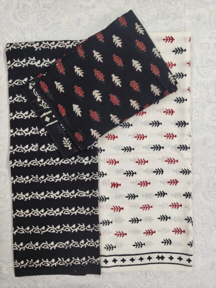 Mal Cotton Bagru & Ajrak Block Prints (DNO0070)
