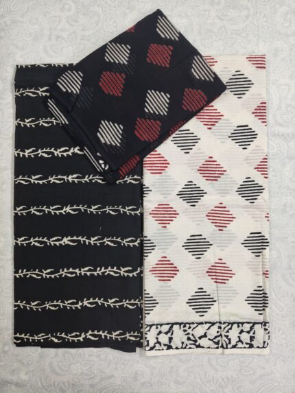 Mal Cotton Bagru & Ajrak Block Prints (DNO0073)