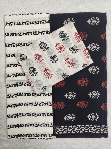Mal Cotton Bagru & Ajrak Block Prints (DNO0074)