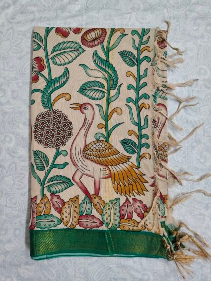 Cotton Digital Print Duppata with Nizam Border (DPD010)