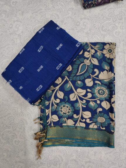 Khadi Silk Top and Nelluru Silk Dupatta(KSND002)