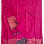 Chanderi Jamdani Dress Material Set (CCJDM03)