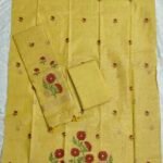 Chanderi Jamdani Dress Material Set (CCJDM07)