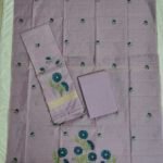 Chanderi Jamdani Dress Material Set (CCJDM08)