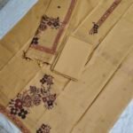 Chanderi Jamdani Dress Material Set (CCJDM26)