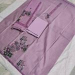 Chanderi Jamdani Dress Material Set (CCJDM27)