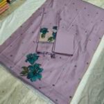 Chanderi Jamdani Dress Material Set (CCJDM36)