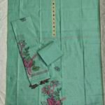 Chanderi Jamdani Dress Material Set (CCJDM37)