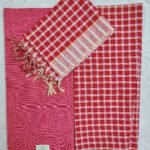 South Cotton Checks Dress Material Set (CHKCD05)
