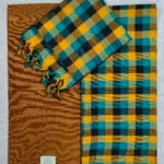 South Cotton Checks Dress Material Set (CHKCD12)