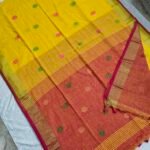 Bengal Khadi Jute Cotton Saree (JCS01)