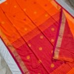 Bengal Khadi Jute Cotton Saree (JCS02)