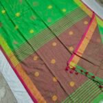 Bengal Khadi Jute Cotton Saree (JCS03)