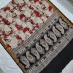 Kalamkari Chennuru Silk Dupatta (KCSD04)