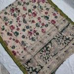 Kalamkari Chennuru Silk Dupatta (KCSD05)