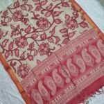 Kalamkari Chennuru Silk Dupatta (KCSD10)