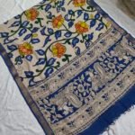 Kalamkari Chennuru Silk Dupatta (KCSD10)