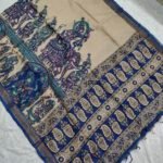 Kalamkari Chennuru Silk Dupatta (KCSD13)
