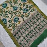 Kalamkari Chennuru Silk Dupatta (KCSD15)