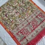 Kalamkari Chennuru Silk Dupatta (KCSD19)