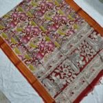 Kalamkari Chennuru Silk Dupatta (KCSD23)