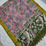 Kalamkari Chennuru Silk Dupatta (KCSD26)