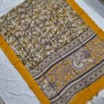 Kalamkari Chennuru Silk Dupatta (KCSD28)