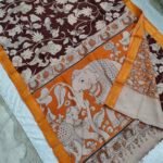 Kalamkari Chennuru Silk Saree (KCSS07)