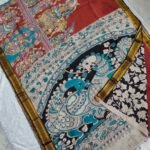 Kalamkari Chennuru Silk Saree (KCSS12)