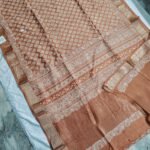 Maheswari Silk Saree with Block/Ajrak/Bagru Printed (MSS016)