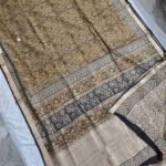 Maheswari Silk Saree with Block/Ajrak/Bagru Printed (MSS041)