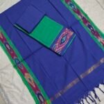 Mangalariri Cotton with Pochampally Border Set (CDMPB01)