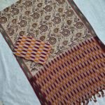 Ikkat Kalamkari Cotton Dress Material (IKKC01)