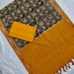 Ikkat Kalamkari Cotton Dress Material (IKKC02)