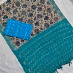 Ikkat Kalamkari Cotton Dress Material (IKKC04)