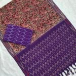 Ikkat Kalamkari Cotton Dress Material (IKKC07)