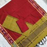 Ikkat Sico Dress Material with Pochampally Border Dupatta (ISPB07)
