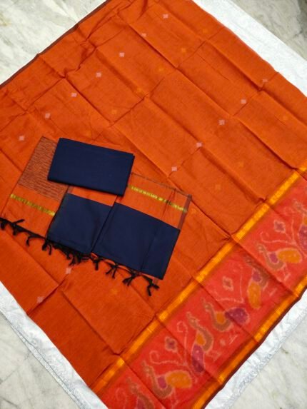 Ikkat Sico Dress Material with Buty on Top (ISTB04)